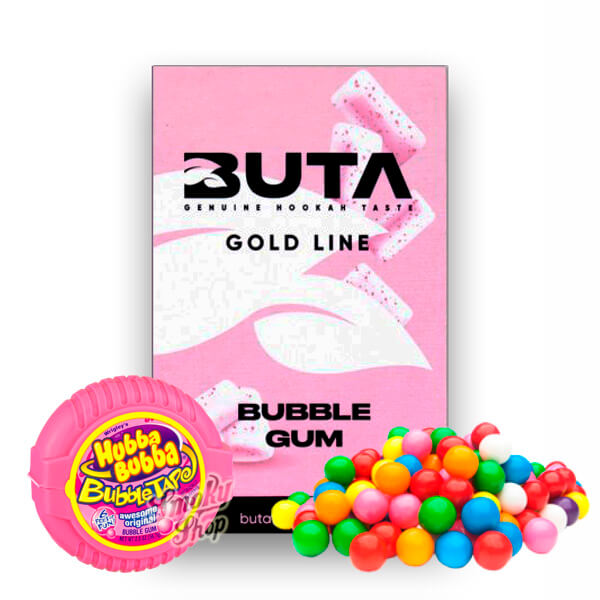 Табак для кальяна Buta Gold Bubble Gum (Бабл Гам) 50 грамм