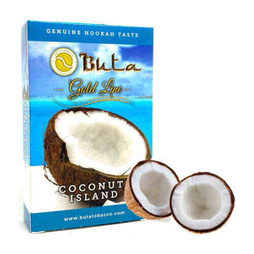 Табак для кальяна Buta Gold Кокосовый остров (Coconut Island) 50 грамм