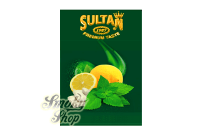 Табак Sultan Жвачка Лимон Мята (Gum Lemon Mint)