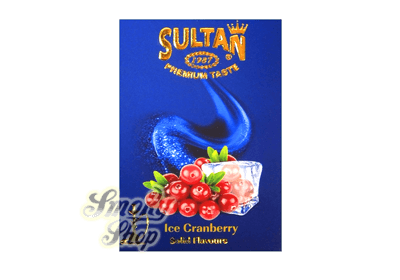Табак Sultan Айс Клюква (Ice Cranberry)
