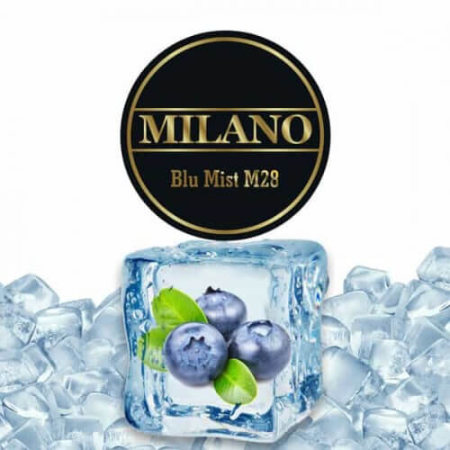 Табак Milano Blue Mist M28 (Черника Виноград Лёд)
