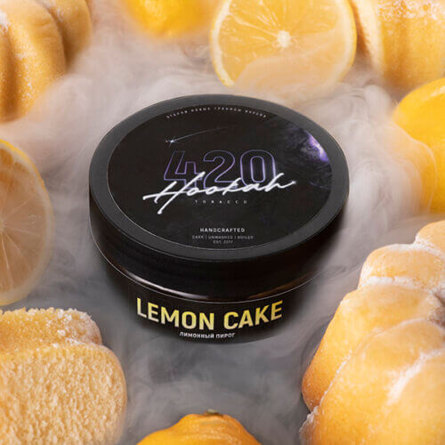 Табак для кальяна 420 Lemon Cake (Лимонный Пирог) 100 грамм