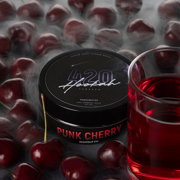 Табак для кальяна 420 Punk Cherry (Вишневый сок) 100 грамм