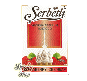 Табак Serbetli Клубничное мороженое (Strawberry Ice Cream)