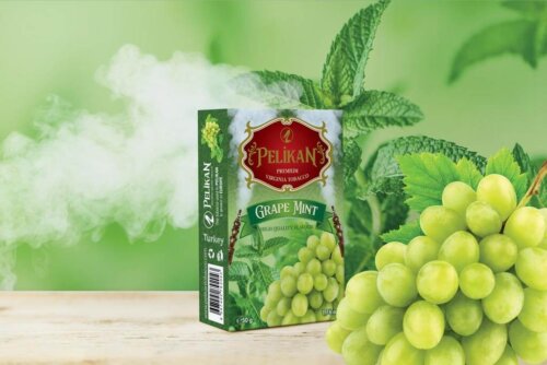 Табак Pelikan Grape Mint