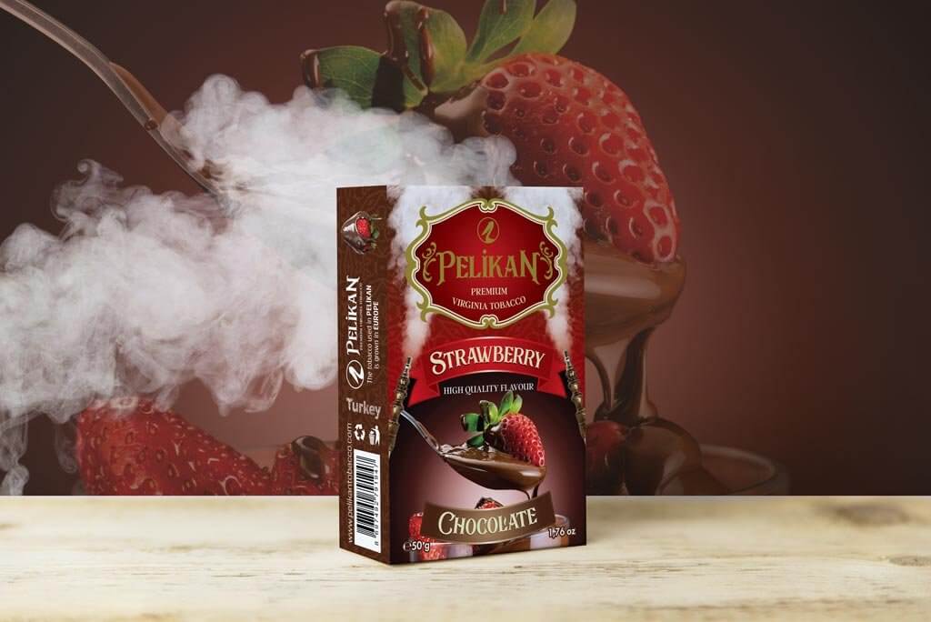 Табак Pelikan Strawberry Chocolate