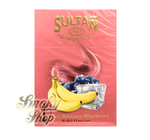 Табак Sultan Ice banana Blueberry