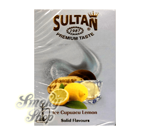 Тютюн Sultan Caramel Ice cupuacu lemon