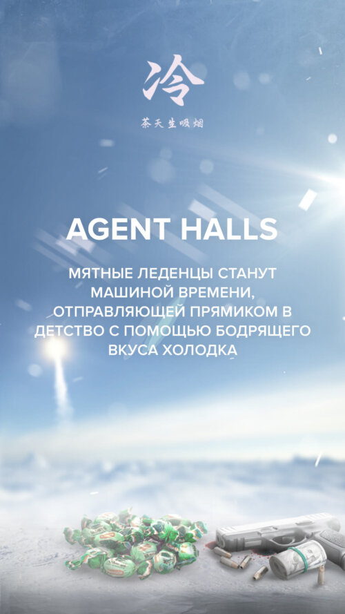 Чайная смесь 4-20 Agent Halls