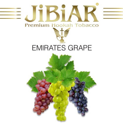 Табак Jibiar Emirates Grape (Эмиратский Виноград) - 100 грамм