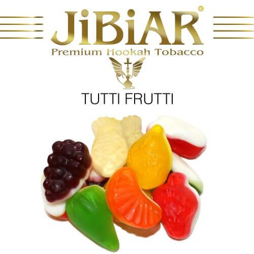 Табак Jibiar Tutti Frutti (Тюти Фрутти) - 100 грамм