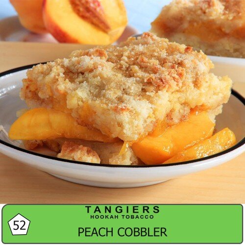 Табак Tangiers Peach Cobbler Birquq - Персиковый коблер