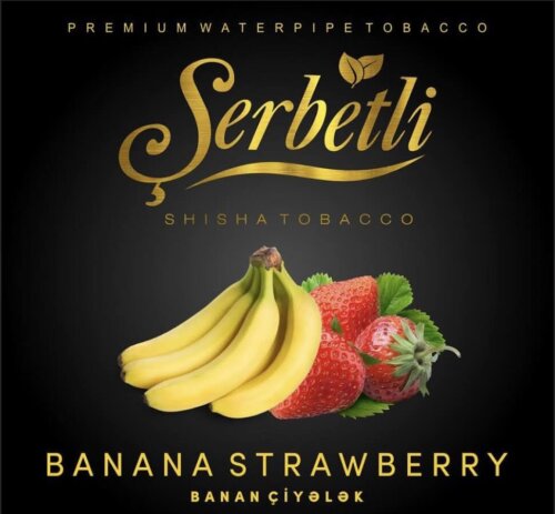 Табак Serbetli Banana Strawberry
