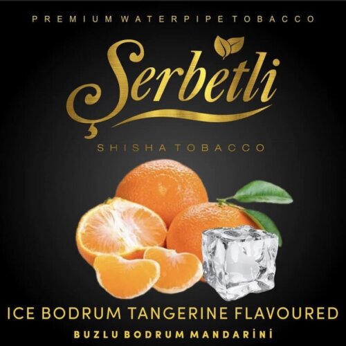 Табак Serbetli Ice Bodrum Tangerine (Айс мандарин) 50 грамм