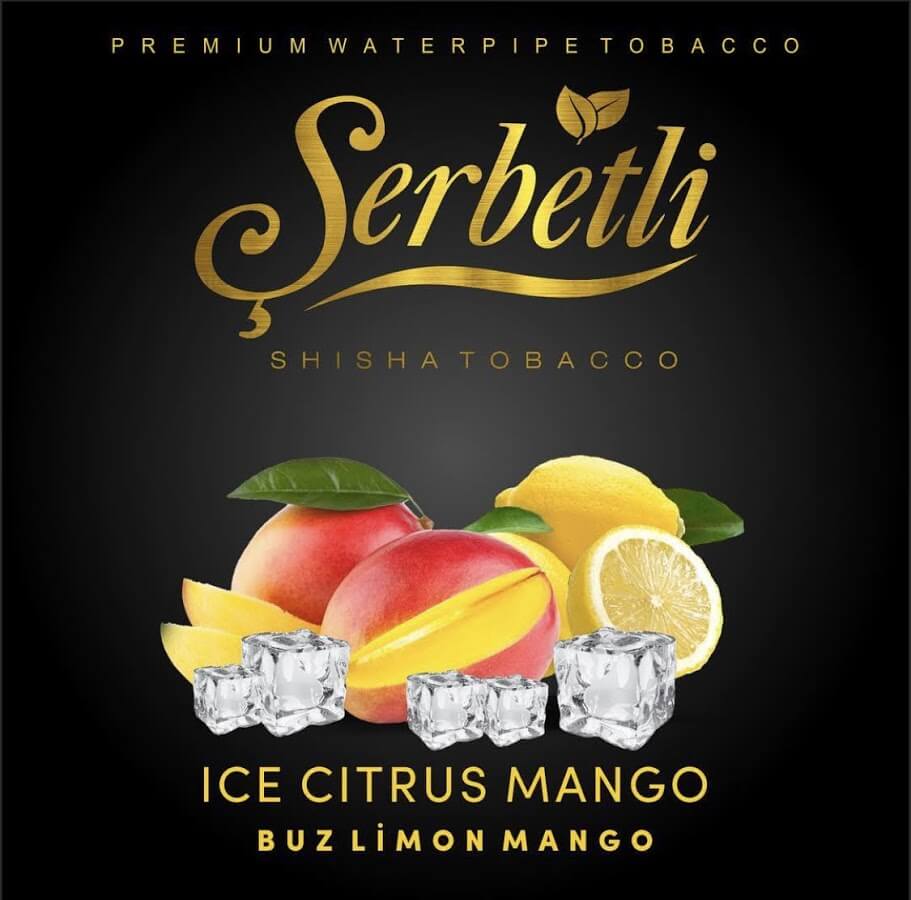 Тютюн Serbetli Ice citrus mango - Айс цитрус манго