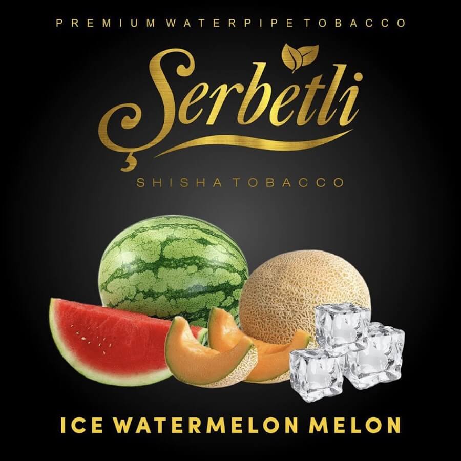 Тютюн Serbetli Ice watermelon melon - Айс кавун диня