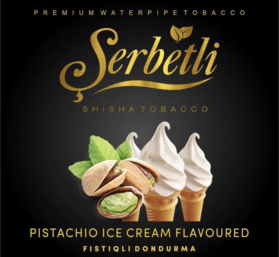 Тютюн Serbetli Pistachio ice cream (Фісташкове морозиво)