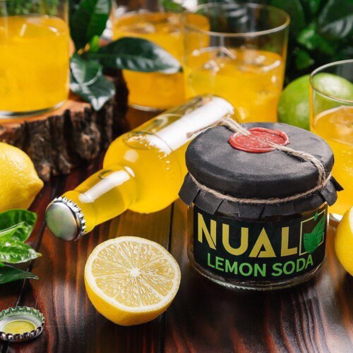 Табак Nual Lemon Soda (Лимонная газировка) 200 грамм