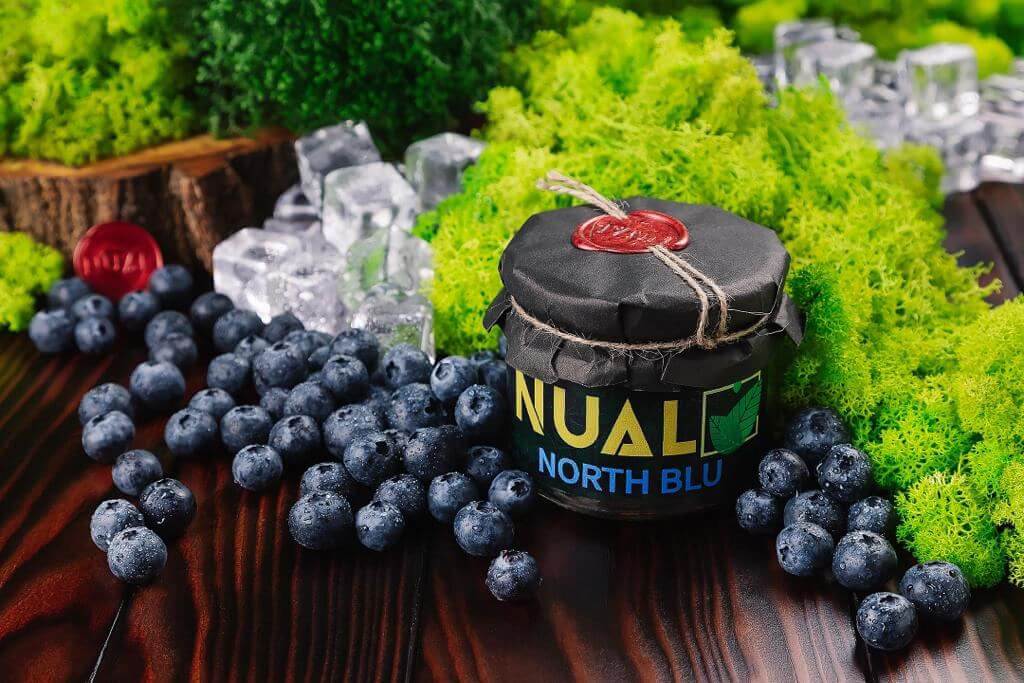 Табак Nual North blue (Холодная черника) 200 грамм