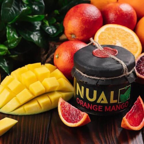 Табак Nual orange mango (Апельсин манго) 200 грамм