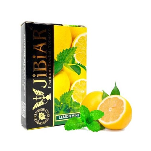 Табак Jibiar Lemon mint (Лимон мята) 50 грамм
