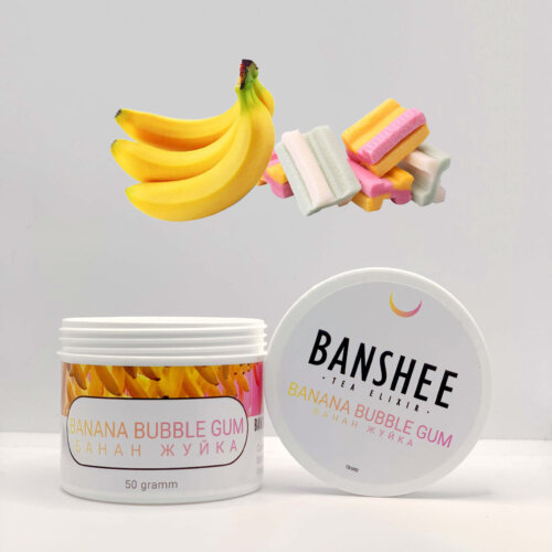 Табак Banshee Banana bubble gum - Банан жвачка