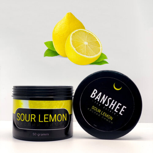 Banshee Dark Sour lemon - Кислый лимон