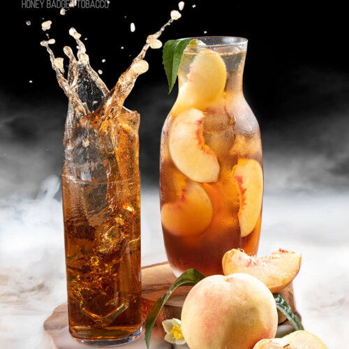 Табак Honey Badger Peach ice tea - Персиковый чай