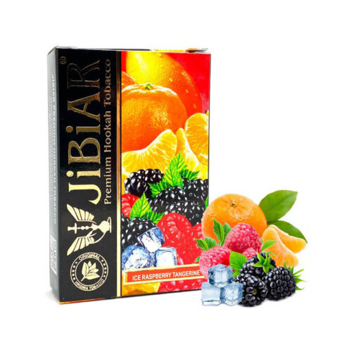 Табак Jibiar Ice Raspberry tangerine (Айс малина мандарин) 50 грамм
