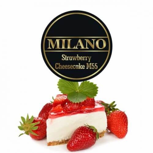 Табак Milano Strawberry Cheesecake M55 - Клубничный чизкейк