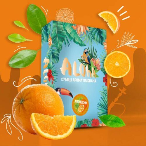 Безникотиновая смесь Aloha Апельсин 100 грамм
