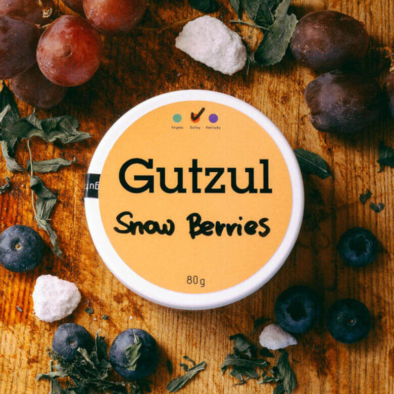 Табак Gutzul Snow Berries - Айс клубника виноград