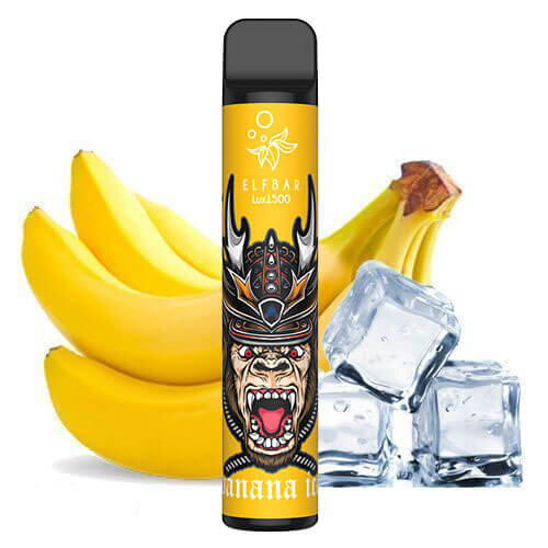 Elf Bar 1500 Lux Banana Ice (Ледяной банан)
