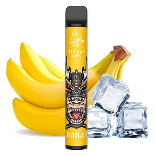 Elf bar lux 1500 Banana ice (Банан лед)
