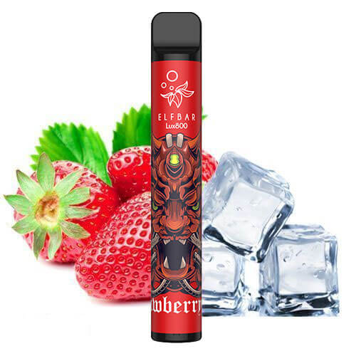 Elf Bar LUX 800 Strawberry ice (Клубника лед)