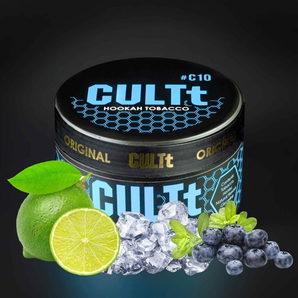 Табак Cultt С10 (Лайм черника лед)