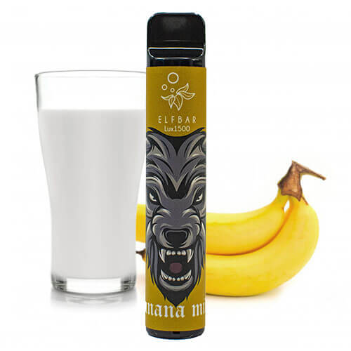 Elf bar lux 1500 Banana milk (Банан молоко)