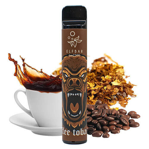 Elf bar lux 1500 Coffe tobacco (Кофе табак)