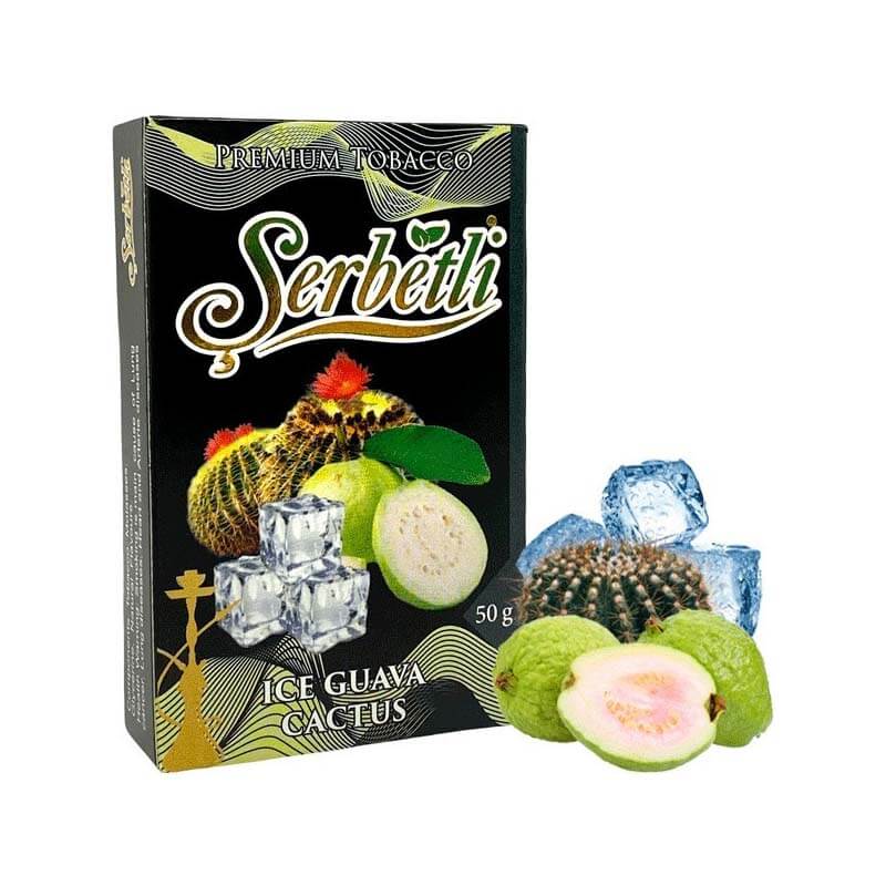 Табак Serbetli Ice guava cactus (Айс гуава кактус) 50 грамм