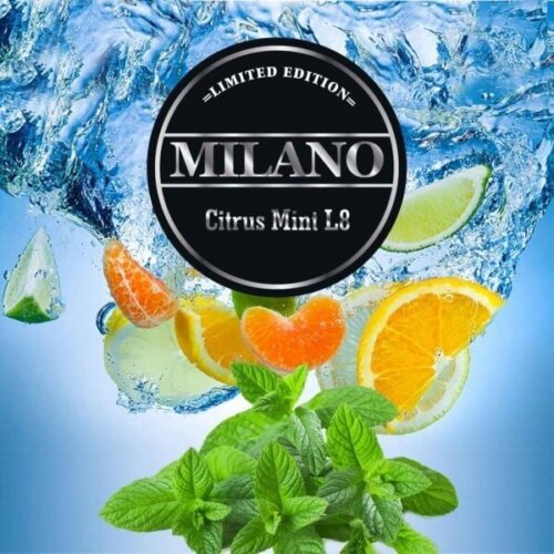 Табак Milano L8 Citrus mint (Апельсин лимон мята)