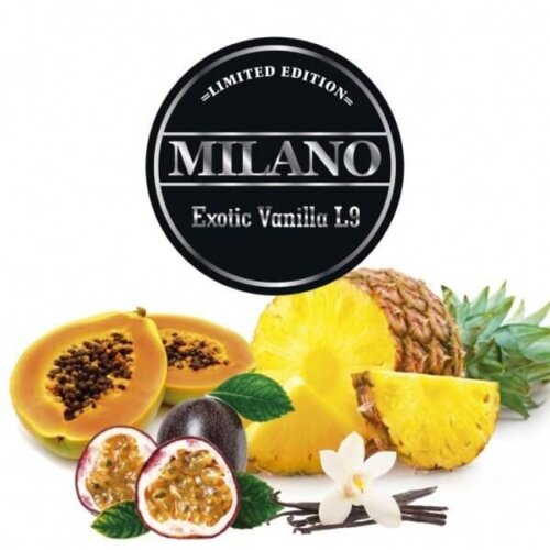 Табак Milano L9 Exotic Vanilla (Ананас маракуйя папайя ваниль)
