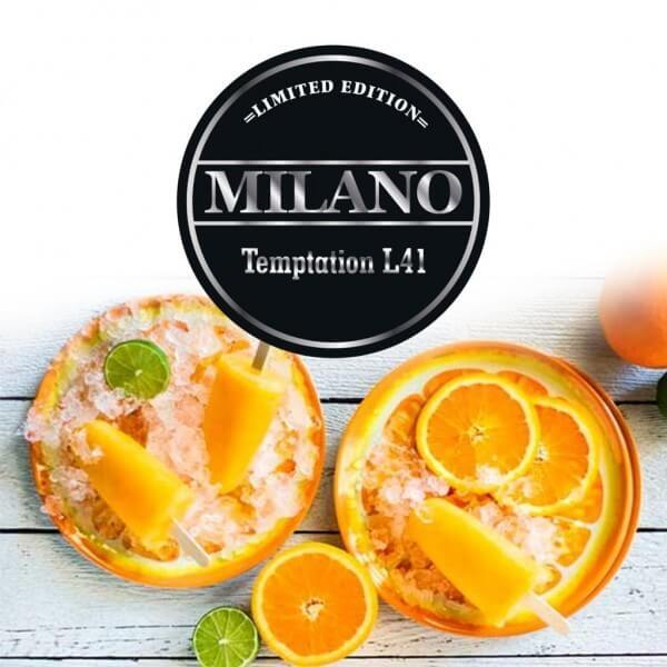Табак Milano L41 Temptation (Апельсин айс конфета)