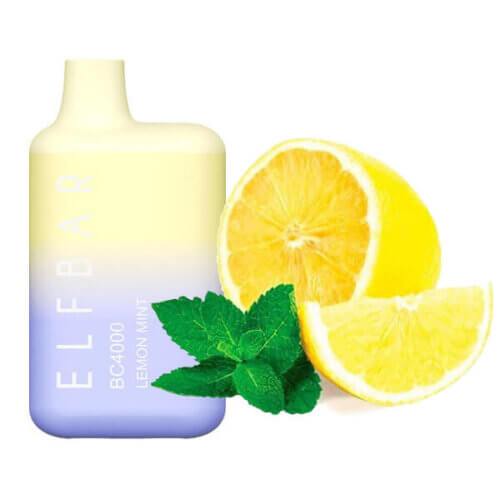 Elf bar bc3000 Lemon mint (Лимон мята)