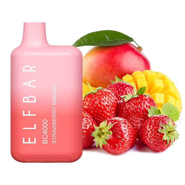 Elf Bar BC3000 Strawberry Mango (Клубника манго)
