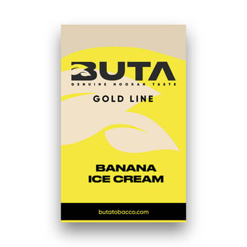 Табак Buta Gold Banana ice cream (Банановое мороженое)