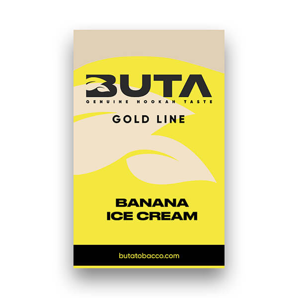 Табак Buta Gold Banana ice cream (Банановое мороженое)