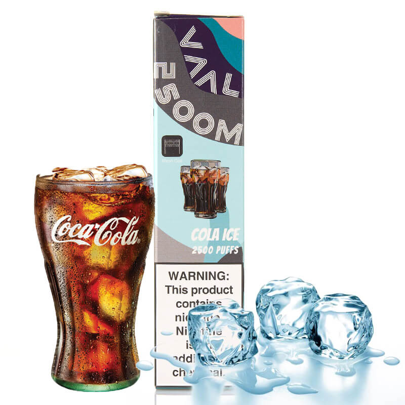 Одноразовая электронная сигарета VAAL 2500 Cola ice (Кола лед)