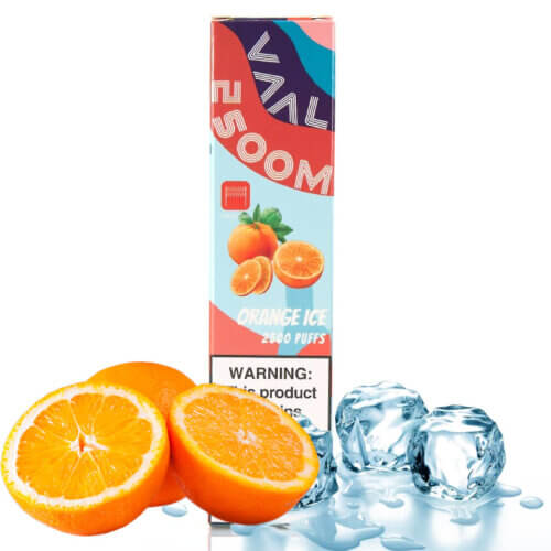 Одноразовая электронная сигарета VAAL 2500 Orange ice (Апельсиновый лед)
