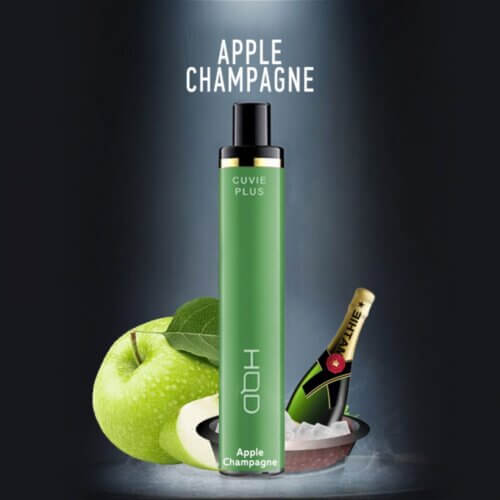 Одноразовая электронная сигарета HQD Cuvie PLUS 1200 Яблочное шампанское