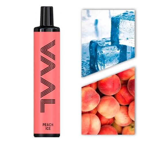 Одноразовая электронная сигарета VAAL 1500 Peach ice (Персик лед)